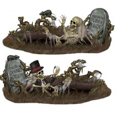 Halloween Doomed Groom & Buried Bride Scene Setters 85cm x 160cm 2 pk
