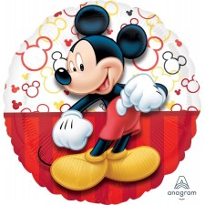 Mickey Mouse Round Foil Balloon 45cm