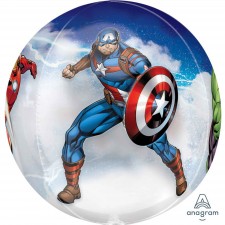 Orbz Avengers Shaped Balloon 38cm x 40cm