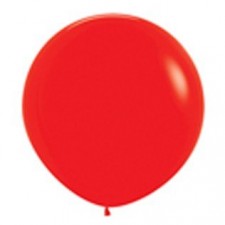 Fashion Red Latex Balloons 90cm Pack of 2