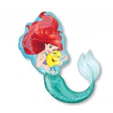 The Little Mermaid Ariel Dream Big SuperShape XL Shaped Balloon 71cm x 86cm
