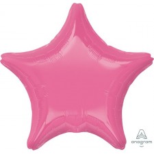 Rose Star Shaped Balloon 45cm