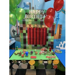 Minecraft Party Tableware