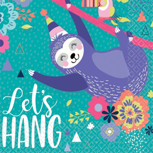 Sloth Party Supplies