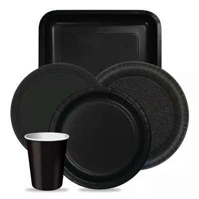 Black Tableware