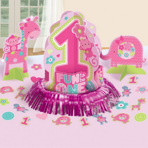 Girl One Wild Party Supplies